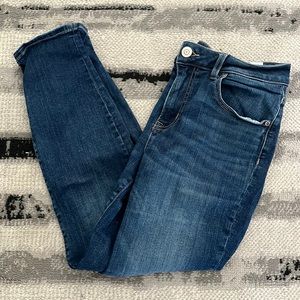 women’s high rise skinny jeans